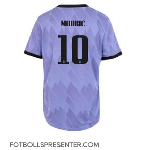 Real Madrid Luka Modric #10 Borta Matchtröja Dam 2022-23 Kortärmad